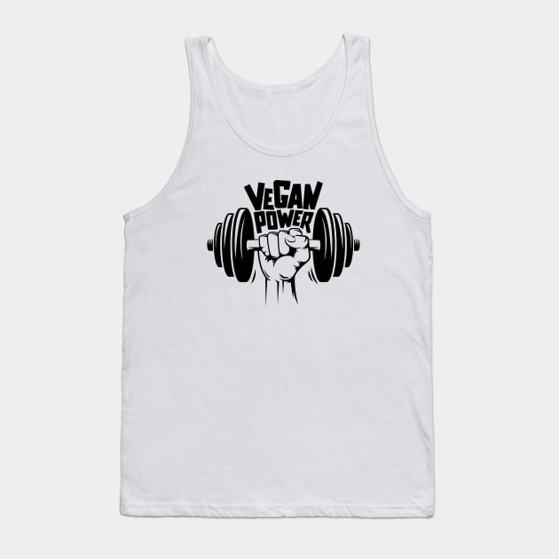 Vegan power Tank Top by Dosunets